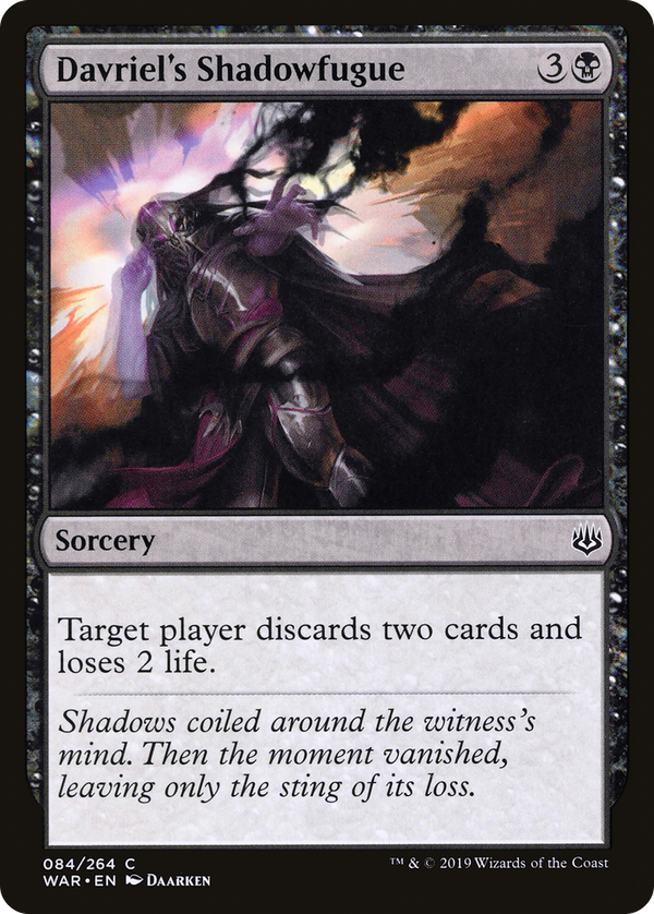 Davriel's Shadowfugue (war)