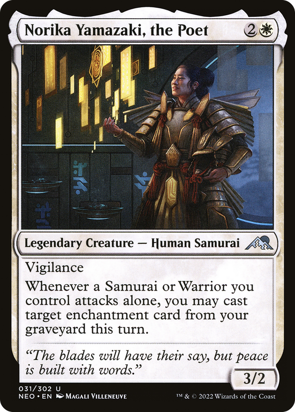 Norika Yamazaki, the Poet (neo)