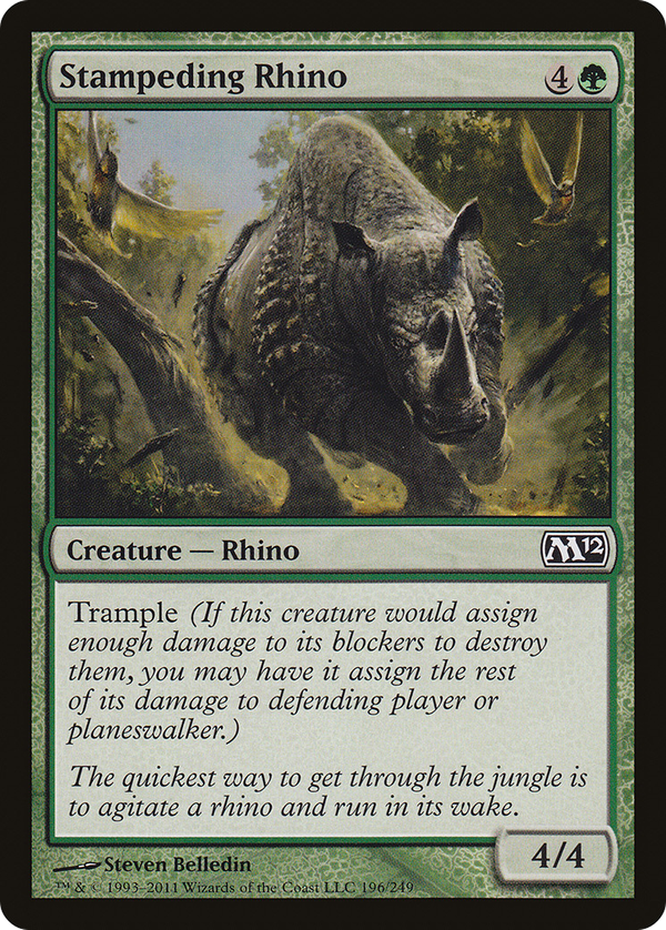 Stampeding Rhino (m12)