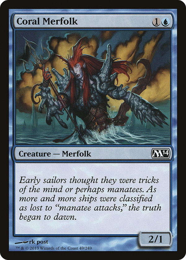 Coral Merfolk (m14)