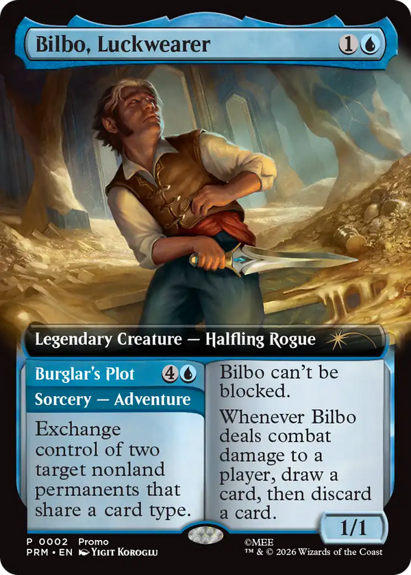 Bilbo, Luckwearer // Burglar's Plot (pw26)