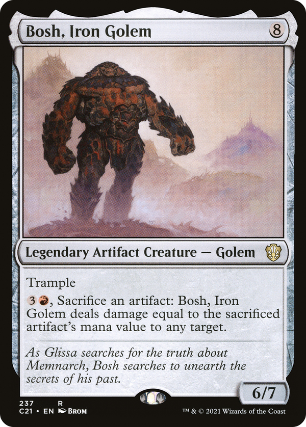 Bosh, Iron Golem (c21)