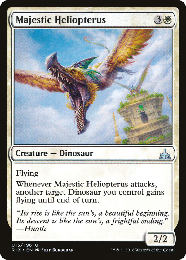 Majestic Heliopterus (rix)