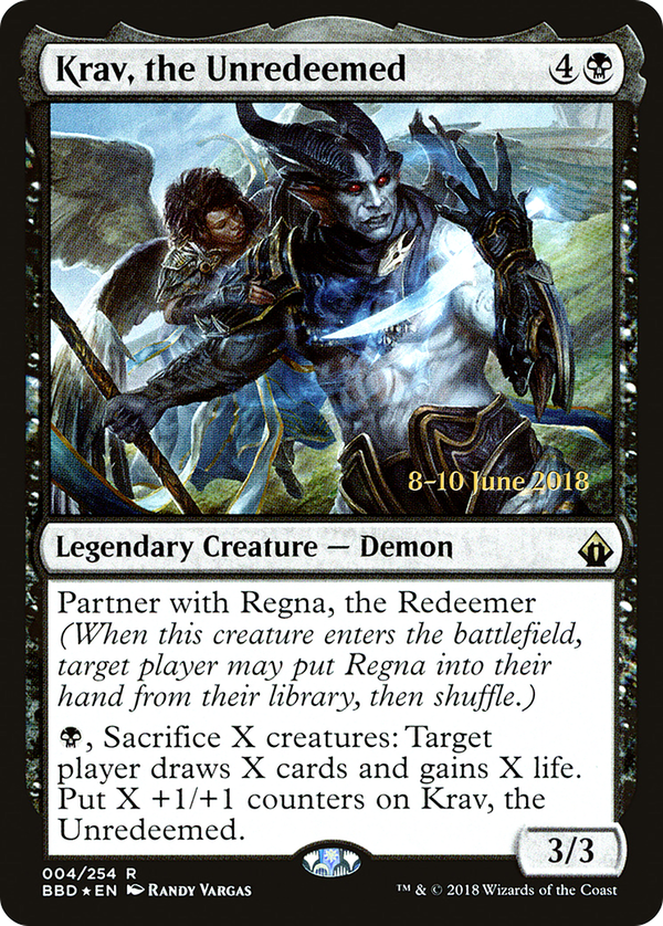 Krav, the Unredeemed (pbbd)