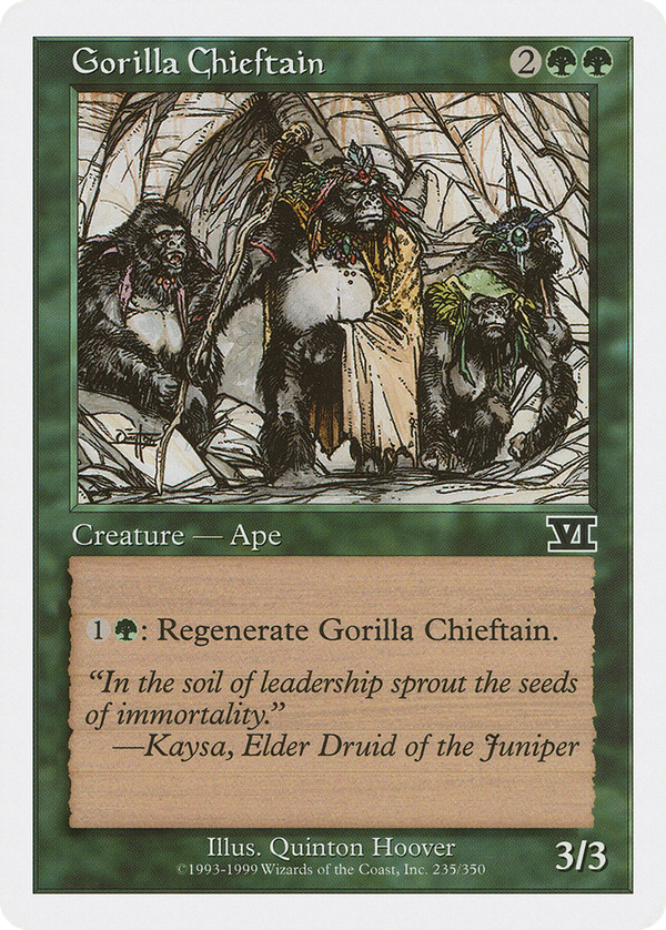 Gorilla Chieftain (6ed)