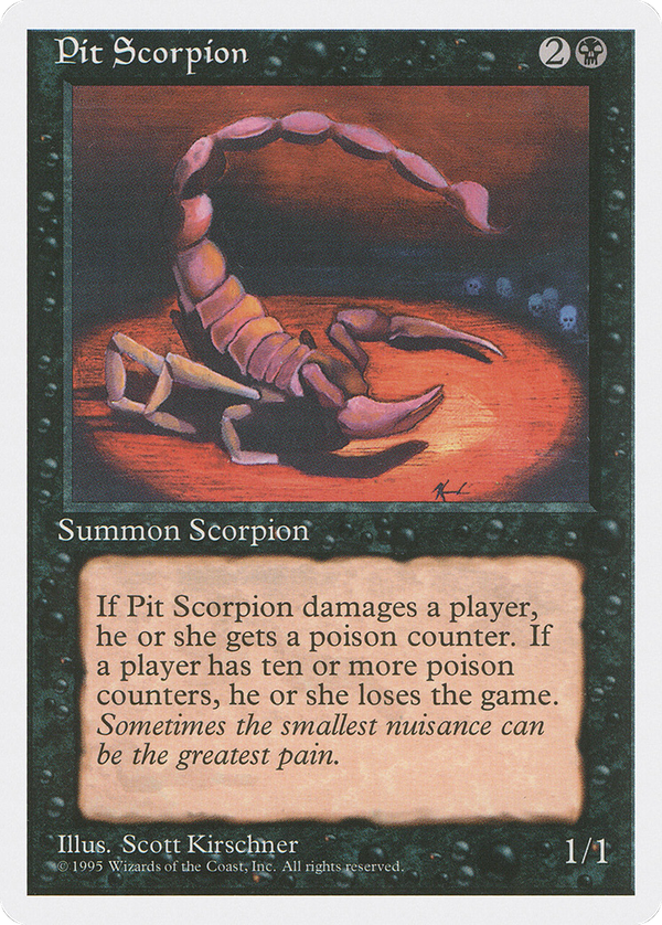 Pit Scorpion (4ed)
