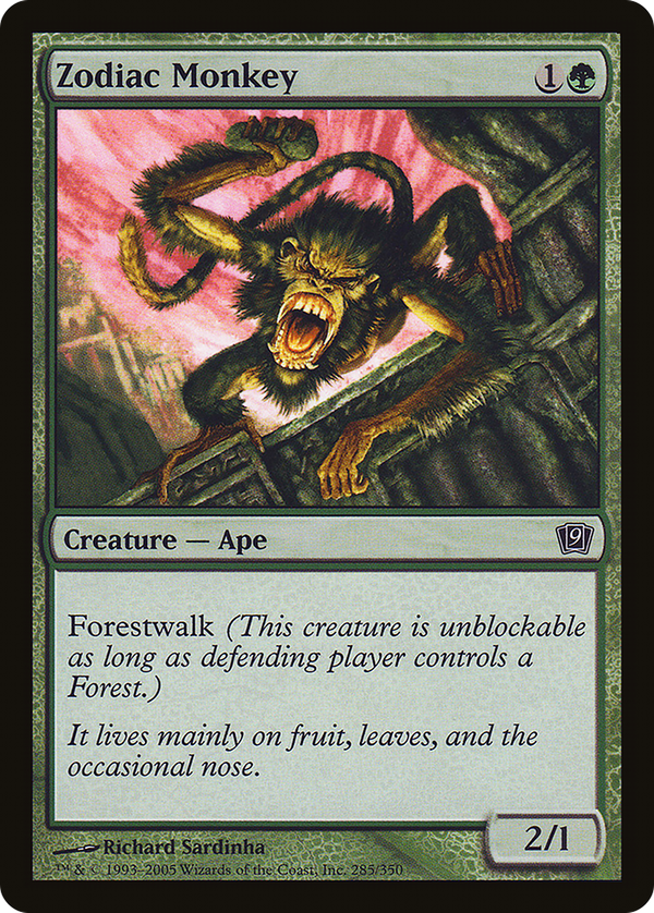 Zodiac Monkey (9ed)