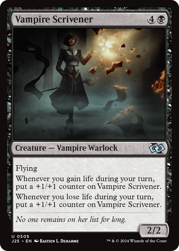 Vampire Scrivener (j25)