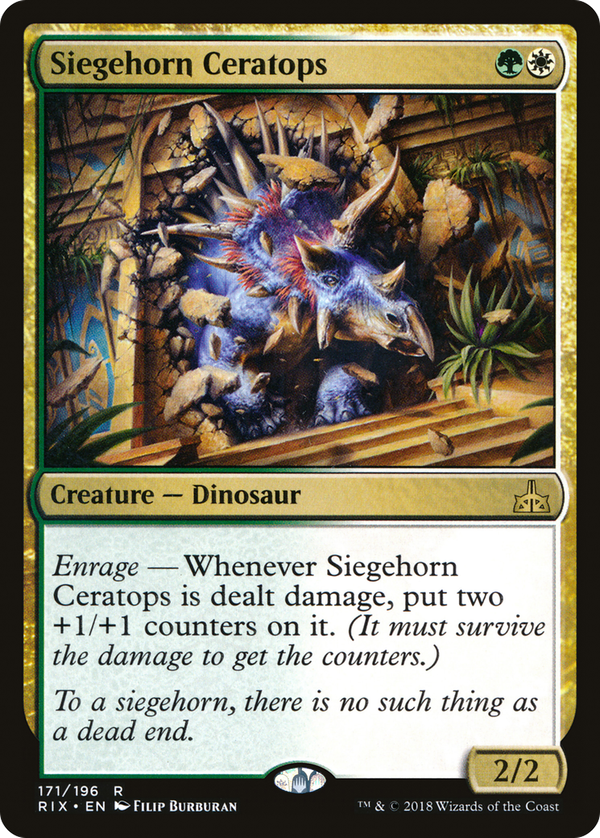 Siegehorn Ceratops (rix)