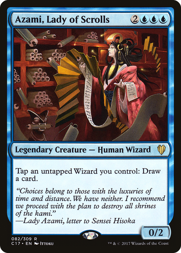 Azami, Lady of Scrolls (c17)