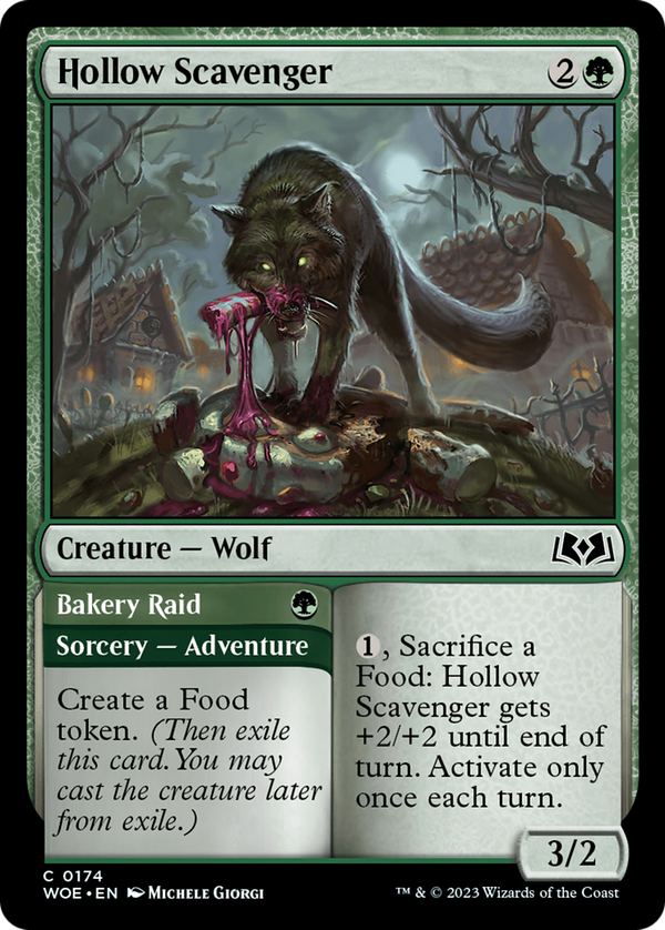 Hollow Scavenger // Bakery Raid (woe)