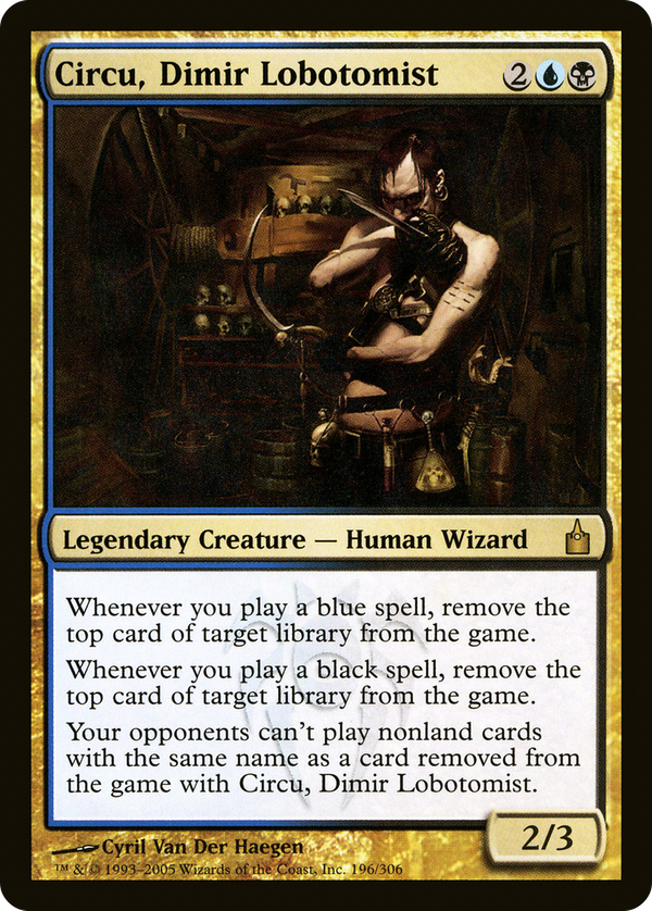 Circu, Dimir Lobotomist (rav)
