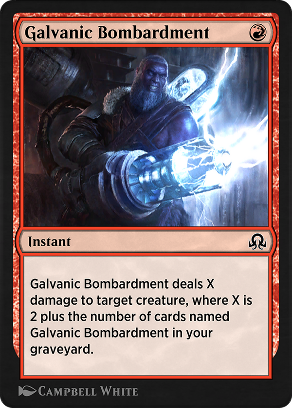 Galvanic Bombardment (sir)