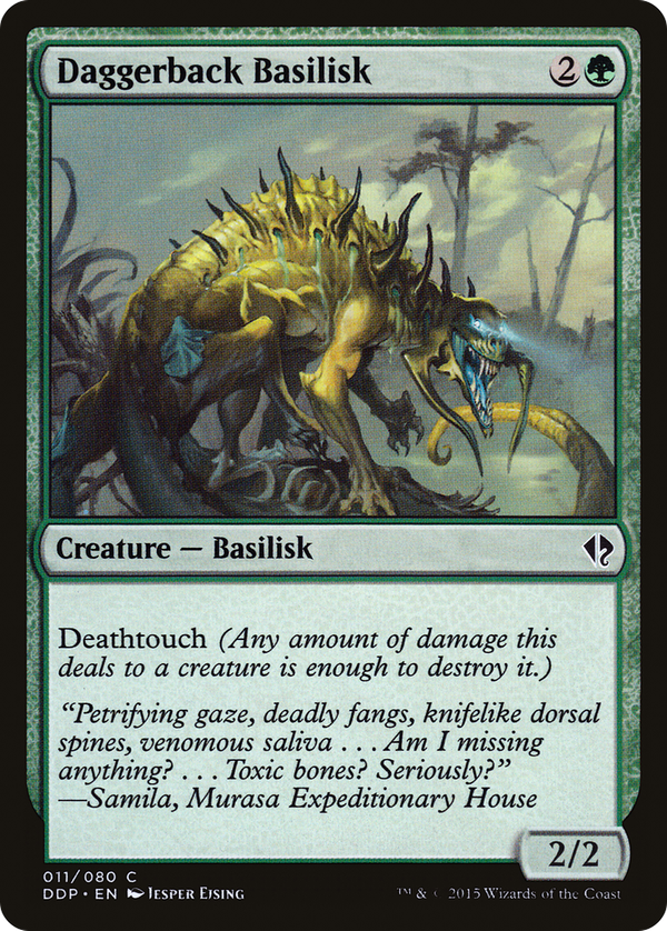 Daggerback Basilisk (ddp)