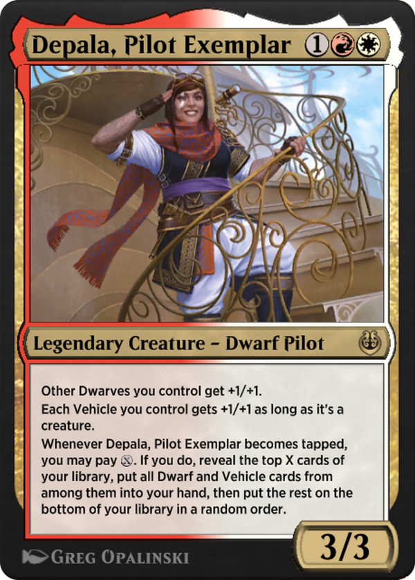 Depala, Pilot Exemplar (klr)
