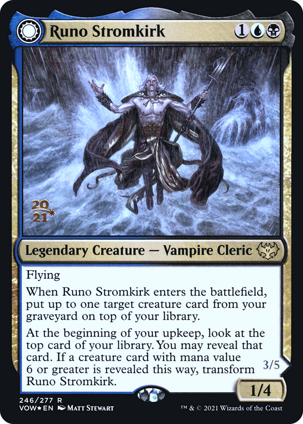 Runo Stromkirk // Krothuss, Lord of the Deep (pvow)