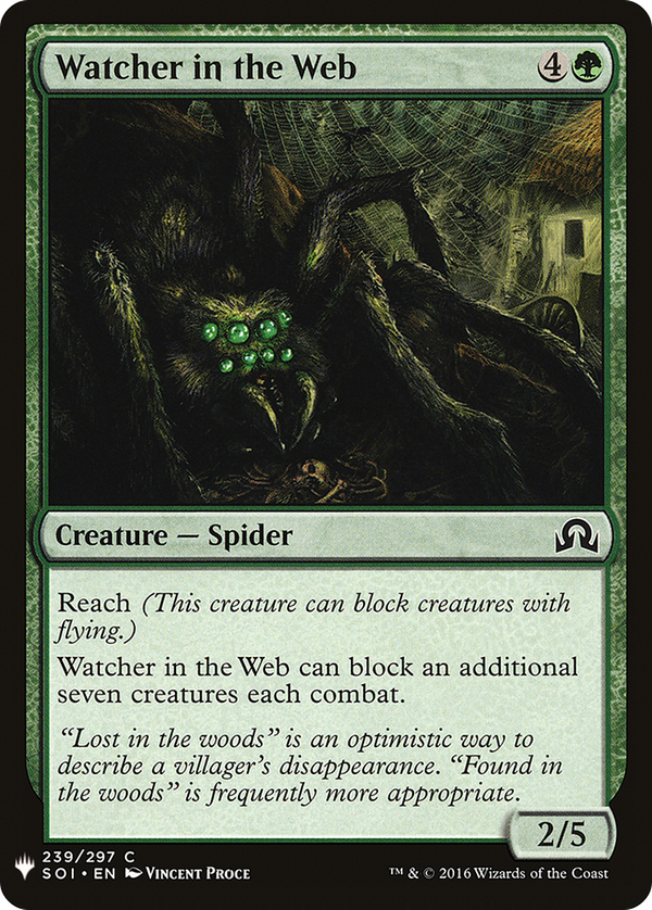 Watcher in the Web (plst)