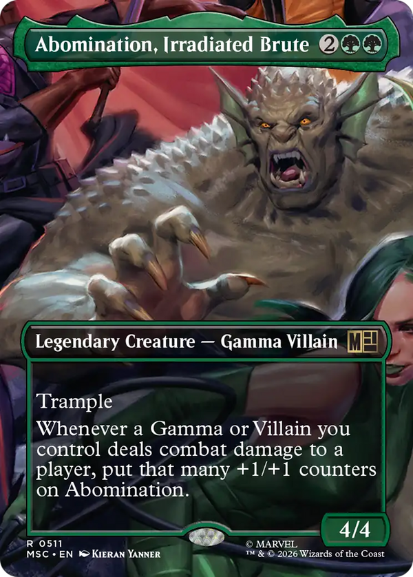 Abomination, Irradiated Brute (msc)