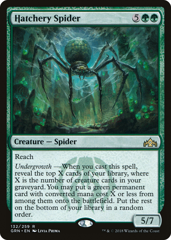 Hatchery Spider (grn)