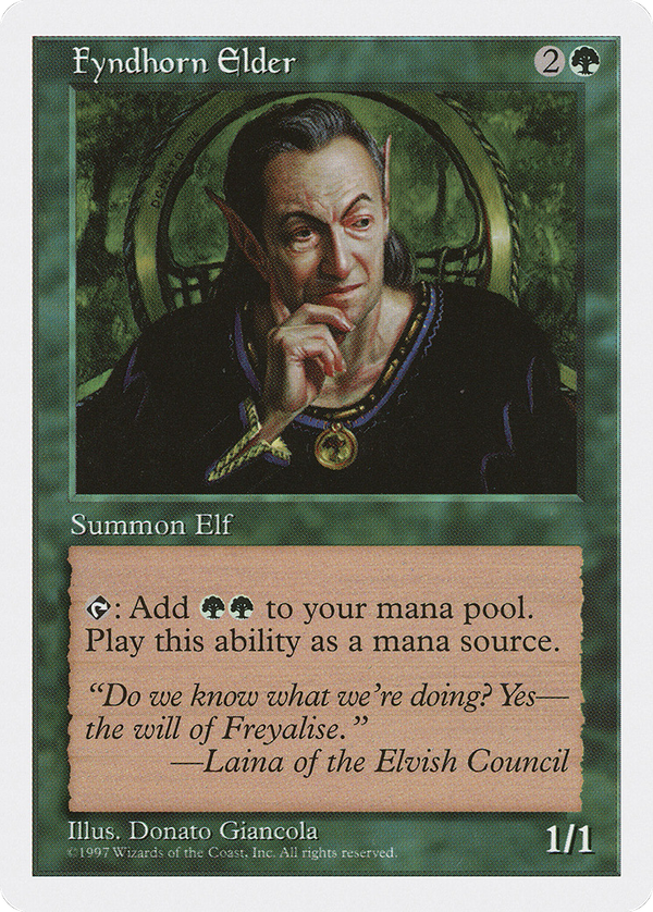 Fyndhorn Elder (5ed)