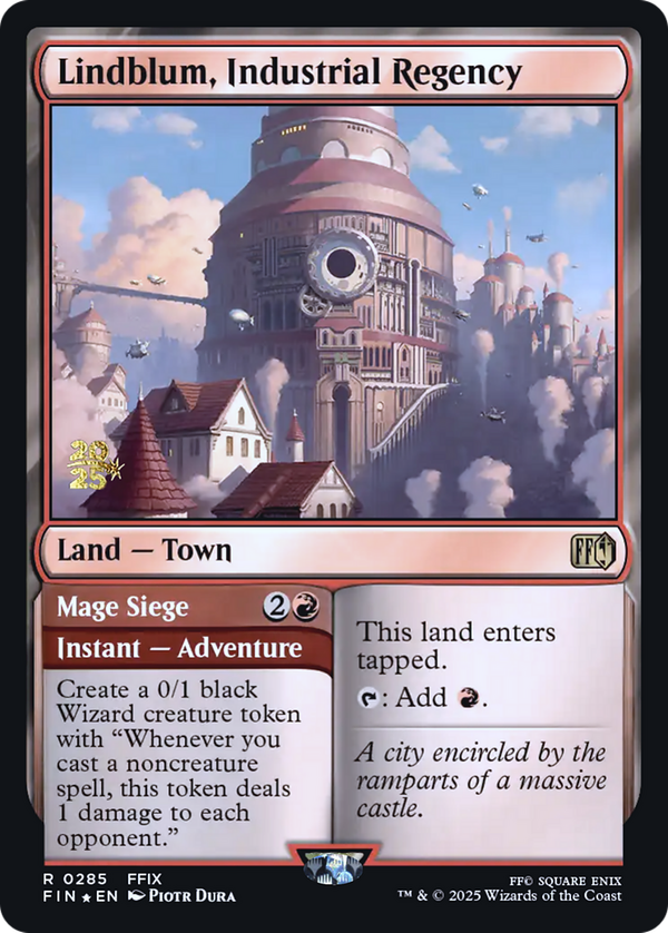 Lindblum, Industrial Regency // Mage Siege (pfin)