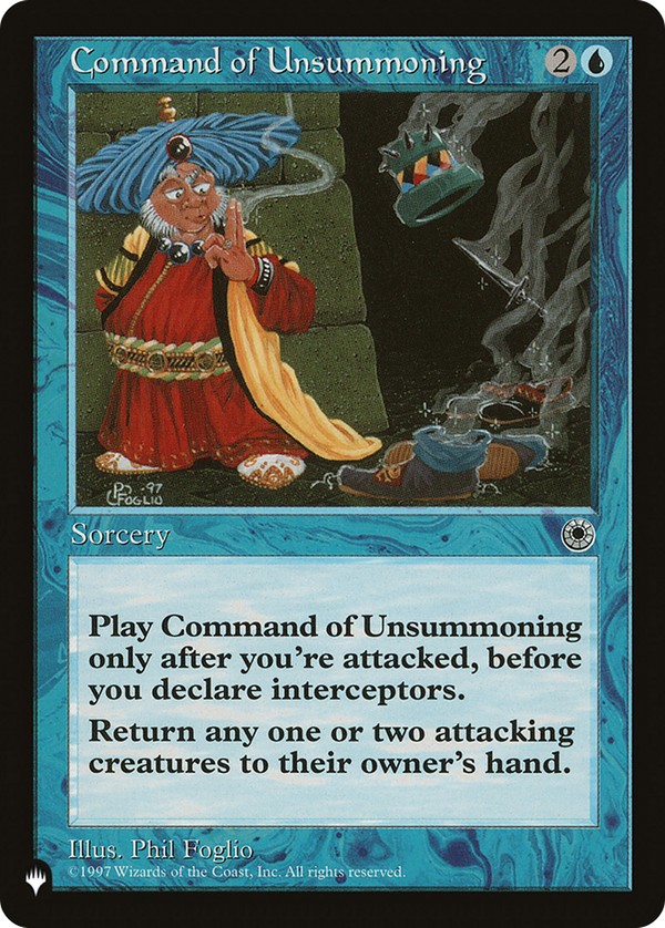 Command of Unsummoning (plst)