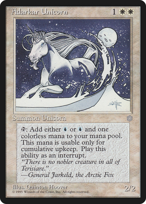 Adarkar Unicorn (ice)