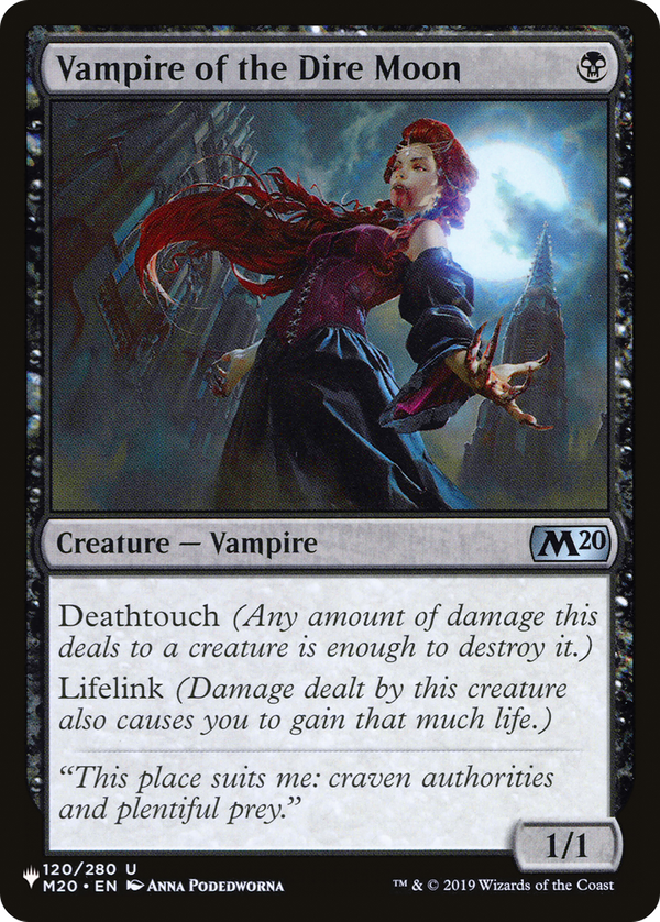 Vampire of the Dire Moon (plst)