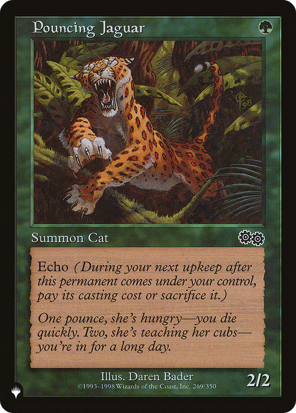 Pouncing Jaguar (plst)