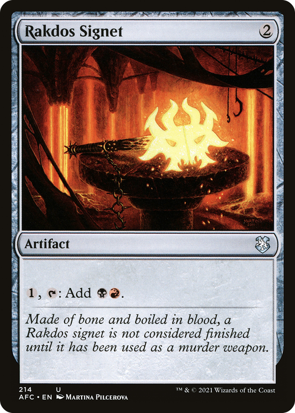 Rakdos Signet (afc)