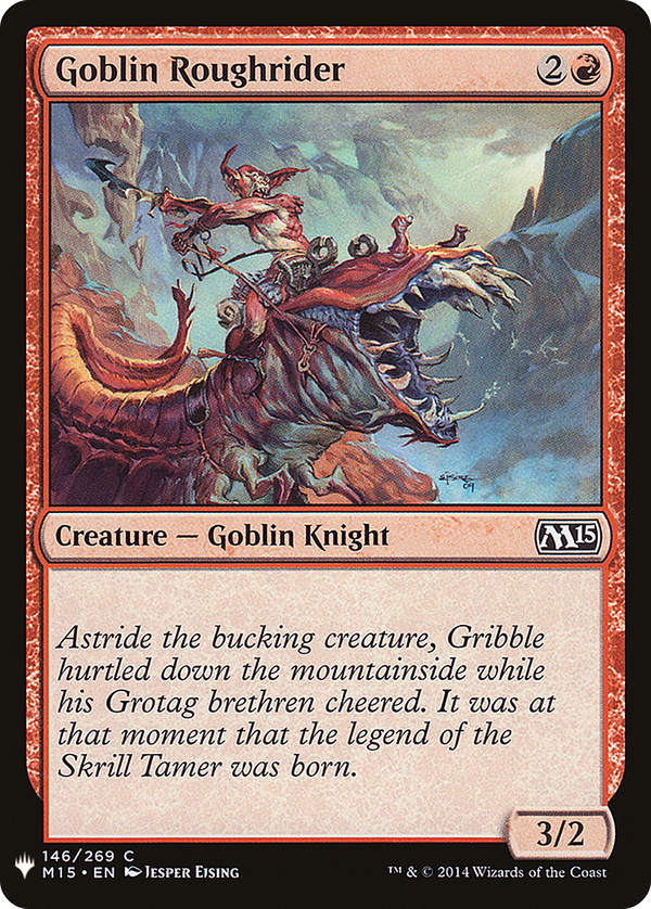 Goblin Roughrider (plst)