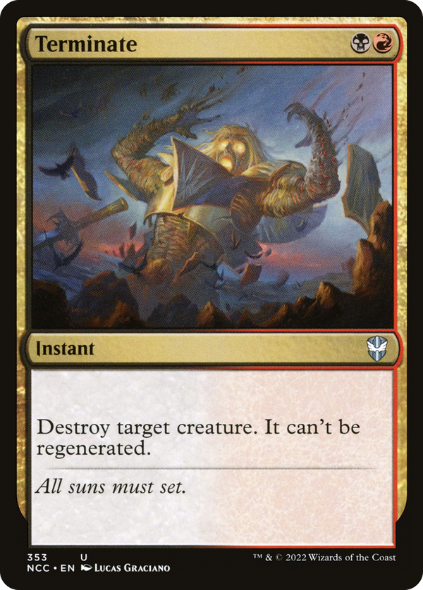 Terminate (ncc)
