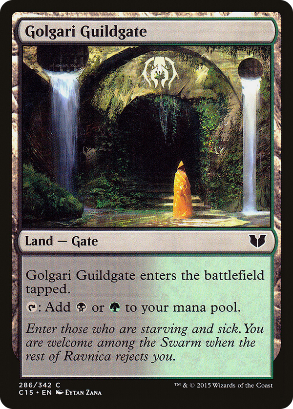 Golgari Guildgate (c15)