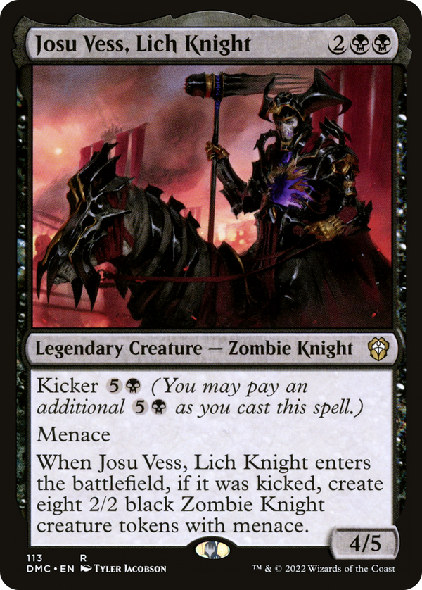 Josu Vess, Lich Knight (dmc)