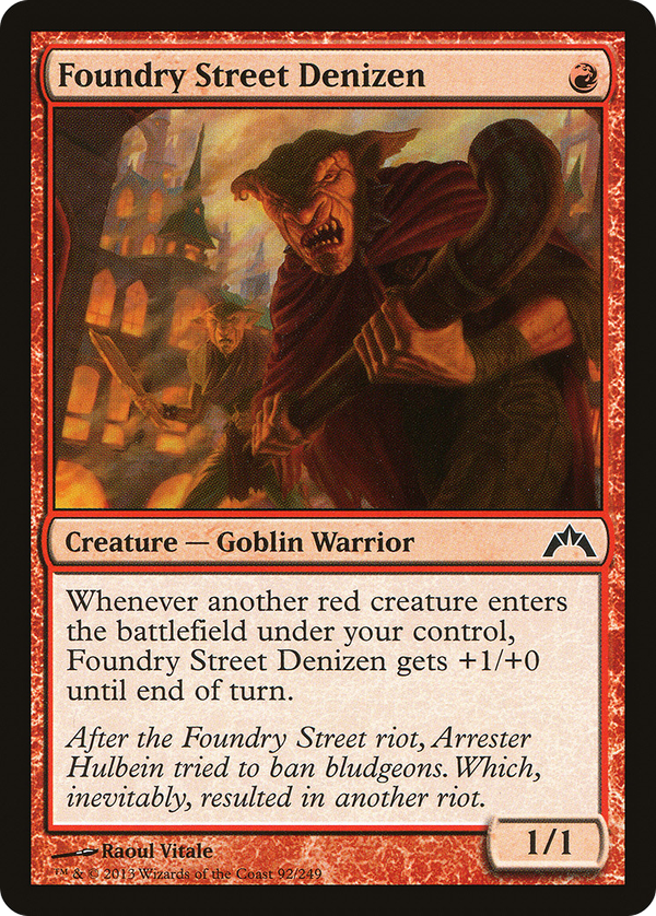 Foundry Street Denizen (gtc)