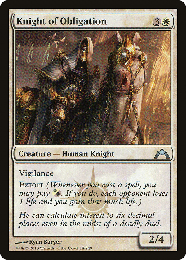 Knight of Obligation (gtc)