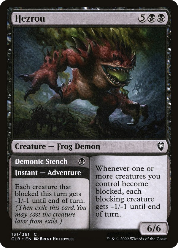 Hezrou // Demonic Stench (clb)
