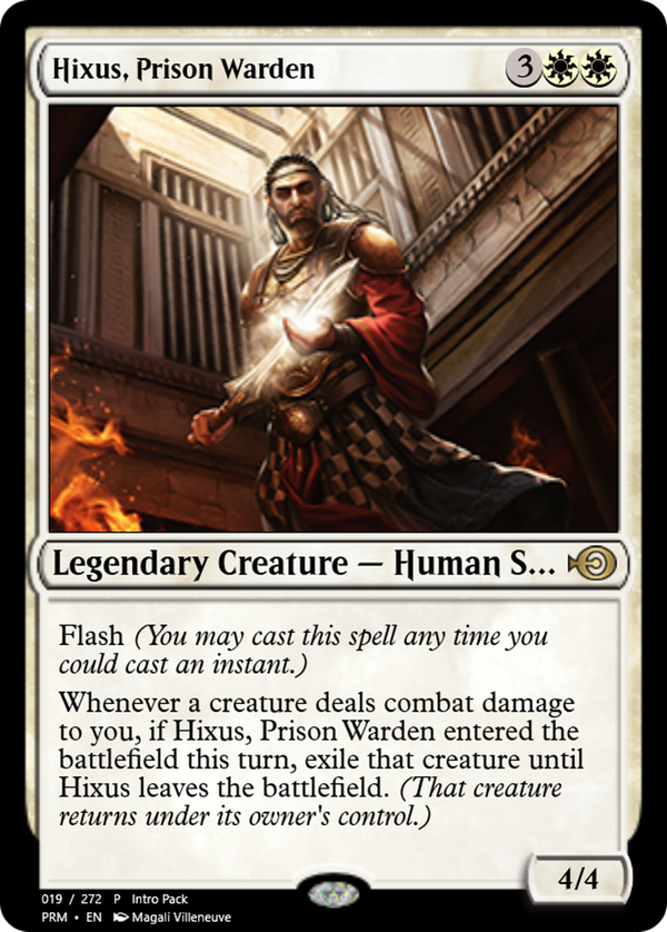 Hixus, Prison Warden (prm)
