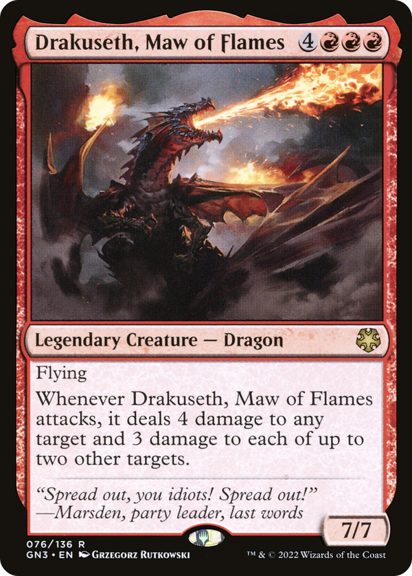 Drakuseth, Maw of Flames (gn3)