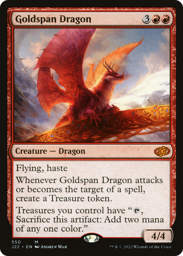 Goldspan Dragon (j22)