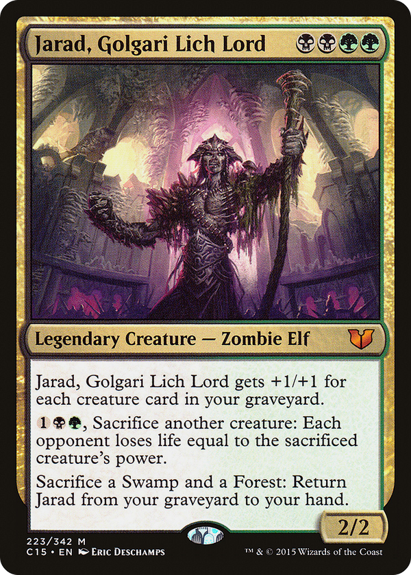 Jarad, Golgari Lich Lord (c15)