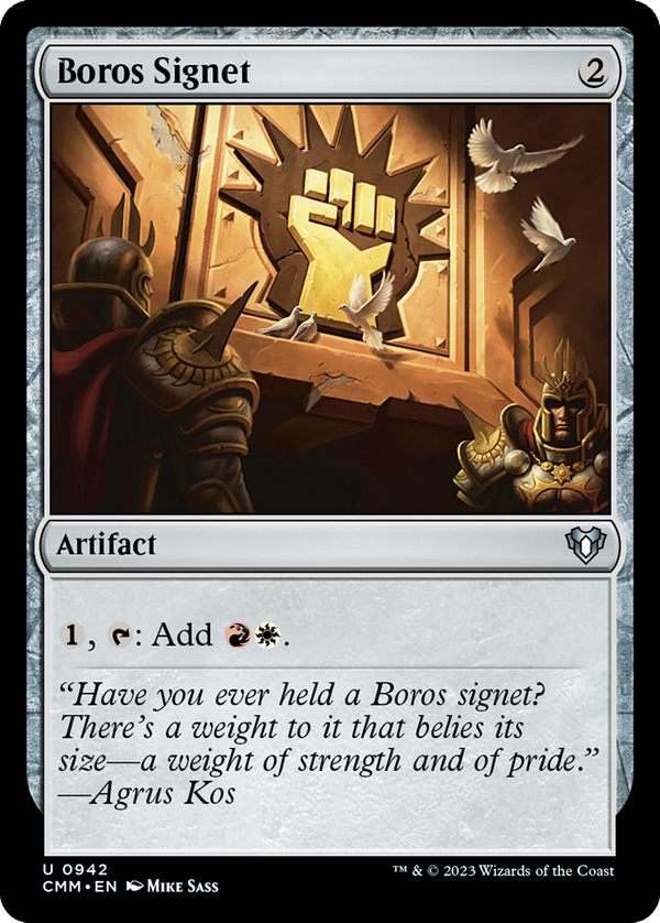 Boros Signet (cmm)