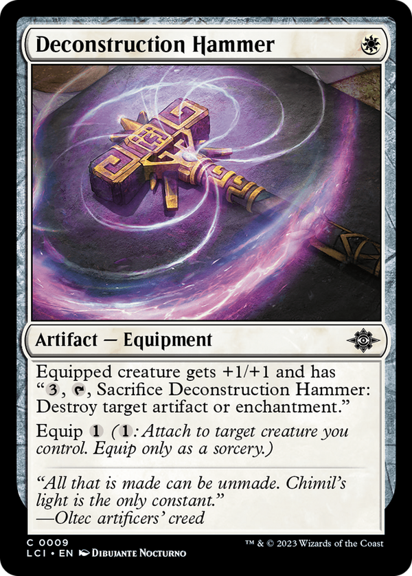 Deconstruction Hammer (lci)