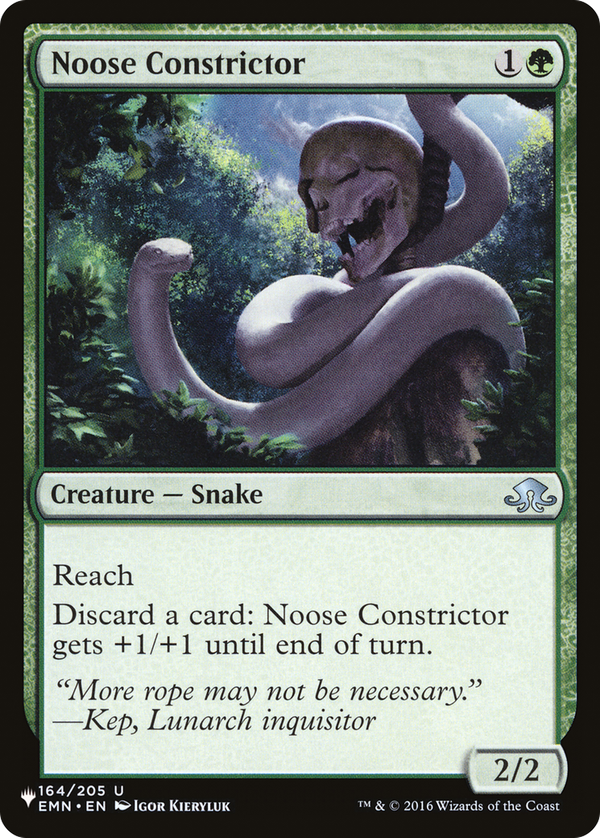 Noose Constrictor (plst)