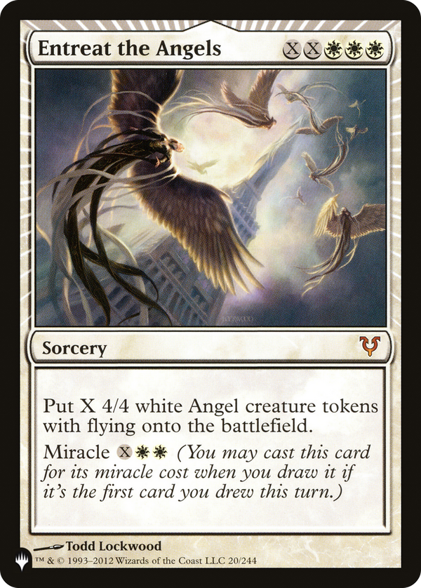 Entreat the Angels (plst)