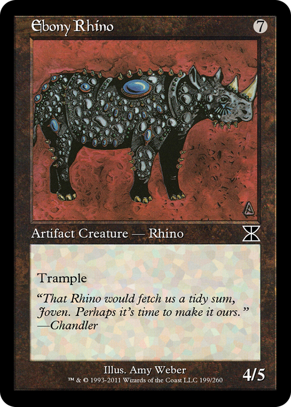 Ebony Rhino (me4)