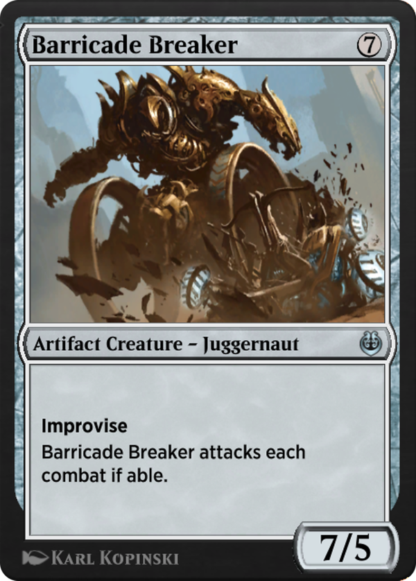 Barricade Breaker (klr)