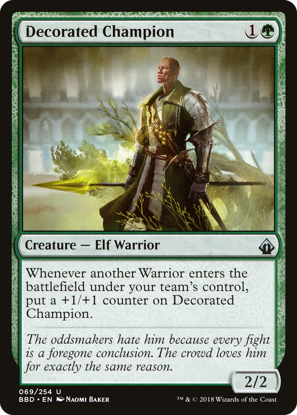 Decorated Champion (bbd)