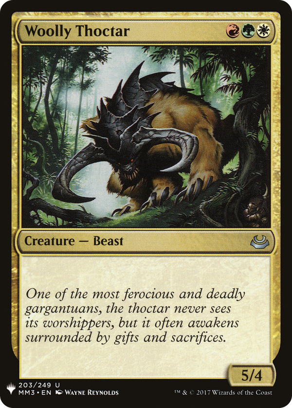 Woolly Thoctar (plst)