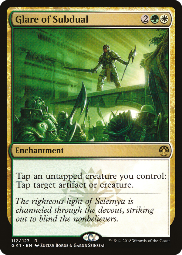 Glare of Subdual (gk1)